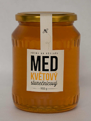 MED KVĚTOVÝ slunečnicový 950g